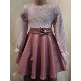 Фотография Платье детское на девочку M244 pink р.122-140 "Safi" недорого оптом от прямого поставщика