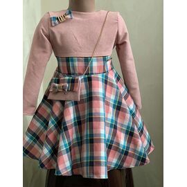 Фотография Платье детское на девочку M251 pink р.104-116 "Safi" недорого оптом от прямого поставщика