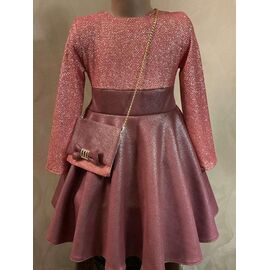 Фотография Платье детское на девочку M254 red р.122-134 "Safi" недорого оптом от прямого поставщика