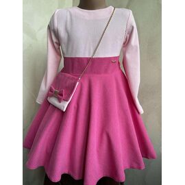 Фотография Платье детское на девочку M258 fuchsia р.122-134 "Safi" недорого оптом от прямого поставщика