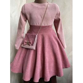 Фотография Платье детское на девочку M262 pink р.122-134 "Safi" недорого оптом от прямого поставщика