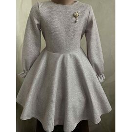 Фотография Платье детское на девочку M269 silver р.122-140 "Safi" недорого оптом от прямого поставщика