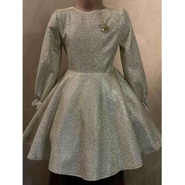 Фотография Платье детское на девочку M272 gold р.122-140 "Safi" недорого оптом от прямого поставщика