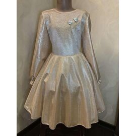 Фотография Платье детское на девочку M273 gold р.122-140 "Safi" недорого оптом от прямого поставщика