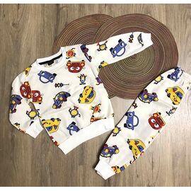 Фотография Пижама детская тёплая на мальчика M330 white р.3-10 "Safi" недорого оптом от прямого поставщика