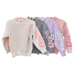 Фотография Свитер детский на девочку Y360 purple р.110-150 "Safi" недорого оптом от прямого поставщика