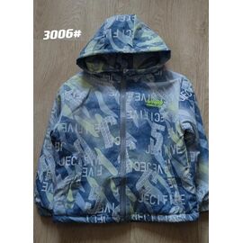 Фотография Куртка детская демисезонная на мальчика 3006 blue р.4-8 "Flong" недорого оптом от прямого поставщика