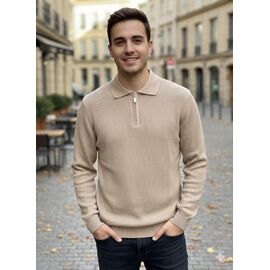 Светр чоловічий 25193 beige р.M-2XL "Moranny" недорого оптом від прямого постачальника