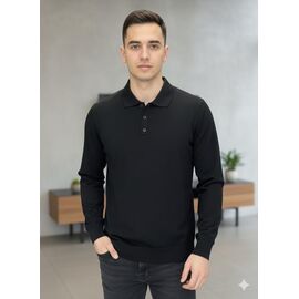 Светр чоловічий 25199 black р.M-2XL "Moranny" недорого оптом від прямого постачальника