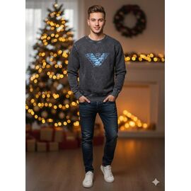 Светр чоловічий MR382 d.grey р.S-2XL "Moranny" недорого оптом від прямого постачальника