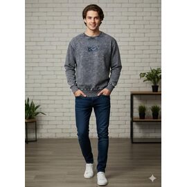 Светр чоловічий MR383 grey р.S-2XL "Moranny" недорого оптом від прямого постачальника