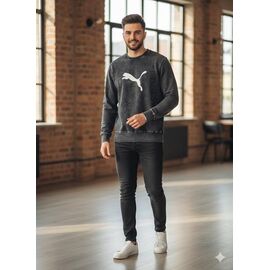 Светр чоловічий MR386 grey р.S-2XL "Moranny" недорого оптом від прямого постачальника