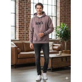 Худи чоловічий MR425 brown р.S-2XL "Moranny" недорого оптом від прямого постачальника