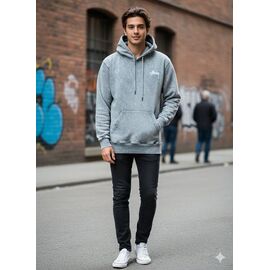 Худи чоловічий MR436 grey р.S-2XL "Moranny" недорого оптом від прямого постачальника