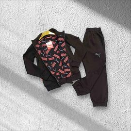 Костюм дитячий спортивний теплий на хлопчика MR441 brown р.128-176 "Moranny" недорого оптом від прямого постачальника