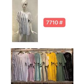 Фотография Футболка женская 7710 mix р.52-56 "Estima" недорого оптом от прямого поставщика