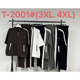 Фотография Костюм спортивный женский тёплый T2001 mix р.3XL-4XL "Estima" недорого оптом от прямого поставщика