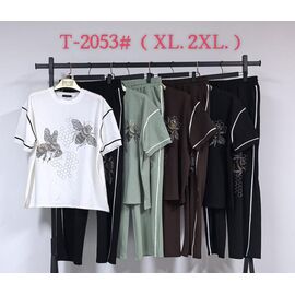 Костюм спортивний жіночий теплий T2053 mix р.XL-2XL "Estima" недорого оптом від прямого постачальника