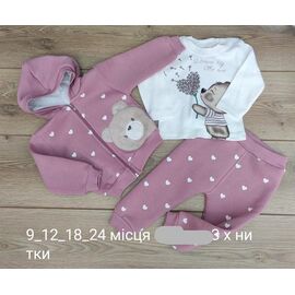 Фотография Костюм детский на девочку 935 pink р.0.9-2 "Emir kids" недорого оптом от прямого поставщика