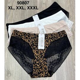 Труси жіночі 90807 mix р.XL-3XL "Comfort" недорого оптом від прямого постачальника
