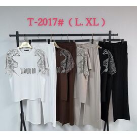 Костюм спортивний жіночий теплий T2017 mix р.L-XL "Estima" недорого оптом від прямого постачальника
