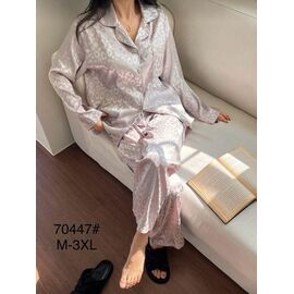 Піжама жіноча 70447 l.grey р.M-3XL "Estima" недорого оптом від прямого постачальника