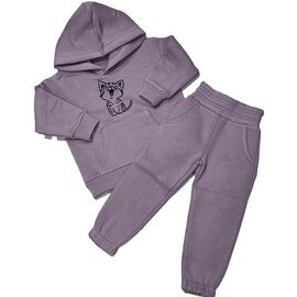 Фотография Костюм детский спортивный тёплый на девочку 985 purple р.98-116 "Safi" недорого оптом от прямого поставщика