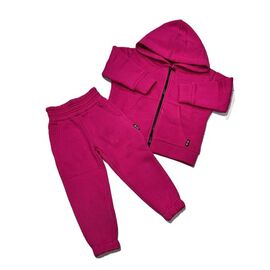 Фотография Костюм детский спортивный тёплый на девочку 1001 fuchsia р.98-116 "Safi" недорого оптом от прямого поставщика