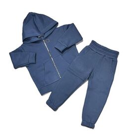 Фотография Костюм детский спортивный тёплый на девочку 167 blue р.98-116 "Safi" недорого оптом от прямого поставщика