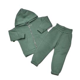 Фотография Костюм детский спортивный тёплый на девочку 167 green р.98-116 "Safi" недорого оптом от прямого поставщика