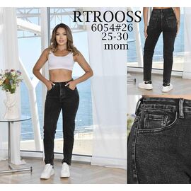 Джинси жіночі 6054 d.grey р.25-30 "Fangsida" недорого оптом від прямого постачальника