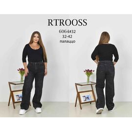Джинси жіночі 6064 d.grey р.32-42 "Fangsida" недорого оптом від прямого постачальника