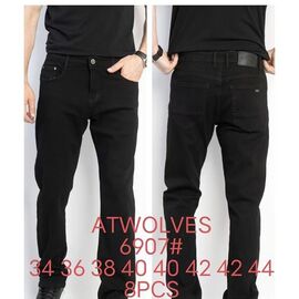 Джинси чоловічі 6907 black р.34-44 "Resalsa" недорого оптом від прямого постачальника