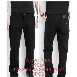 Джинси чоловічі 6906 black р.32-42 "Resalsa" недорого оптом від прямого постачальника