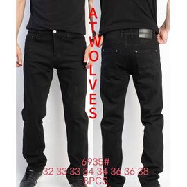 Джинси чоловічі 6935 black р.32-38 "Resalsa" недорого оптом від прямого постачальника