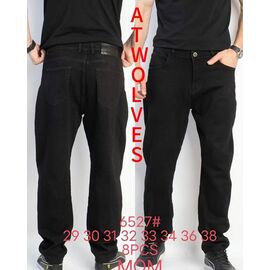 Джинси чоловічі 6527 black р.29-38 "Resalsa" недорого оптом від прямого постачальника