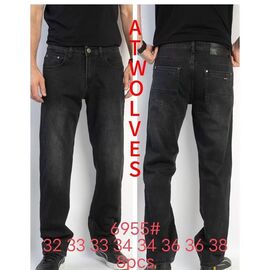 Джинси чоловічі 6955 black р.32-38 "Resalsa" недорого оптом від прямого постачальника