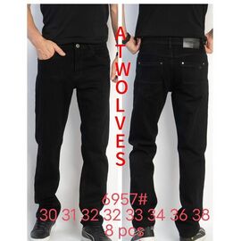 Джинси чоловічі 6957 black р.30-38 "Resalsa" недорого оптом від прямого постачальника