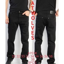 Джинси чоловічі 6951 black р.32-38 "Resalsa" недорого оптом від прямого постачальника