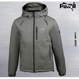 Фотография Ветровка мужская 2003-1 grey р.46-54 "AZT" недорого оптом от прямого поставщика