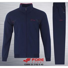 Фотография Костюм спортивный мужской 222182E43 blue р.M-3XL "AZT" недорого оптом от прямого поставщика