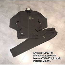 Фотография Костюм спортивный мужской TK0086 khaki р.M-3XL "AZT" недорого оптом от прямого поставщика