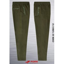 Фотография Штаны спортивные мужские 1208E12 khaki р.M-3XL "AZT" недорого оптом от прямого поставщика