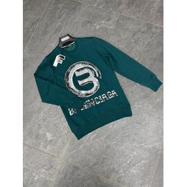 Светр чоловічий F720 green р.S-2XL "F.T.H" недорого оптом від прямого постачальника