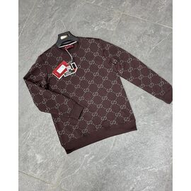 Светр чоловічий F725 brown р.S-2XL "F.T.H" недорого оптом від прямого постачальника