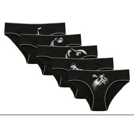 Фотография Трусы детские на девочку 5171RM black р.16-17 "Disneyopt kids" недорого оптом от прямого поставщика