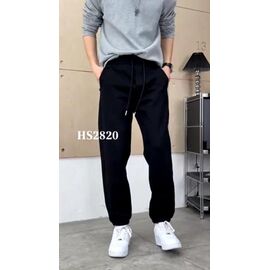 Штани спортивні чоловічі HS2820 black р.31-36 "F.T.H" недорого оптом від прямого постачальника