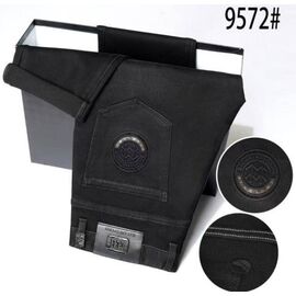 Джинси чоловічі 9572 black р.30-38 "F.T.H" недорого оптом від прямого постачальника