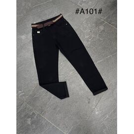Джинси чоловічі A101 black р.30-38 "F.T.H" недорого оптом від прямого постачальника