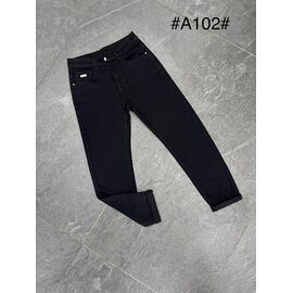 Джинси чоловічі A102 black р.30-38 "F.T.H" недорого оптом від прямого постачальника